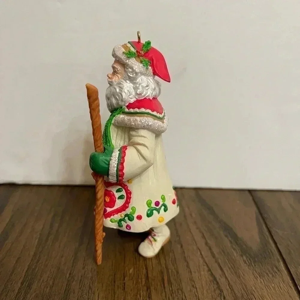 Carlton Cards Heirloom Collection Santa’s Holiday Best Christmas Ornament 1999